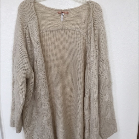 Brown cardigan