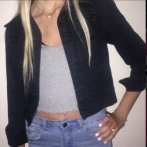Black Denim Jacket