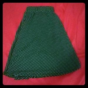 Black and green shirt