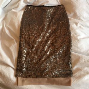 ASTR sequence pencil skirt