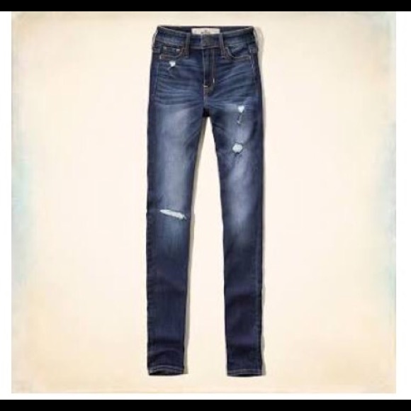Hollister high waisted skinny jeans
