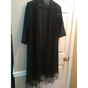 Black Cardigan