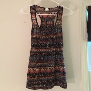Patterned Tank top