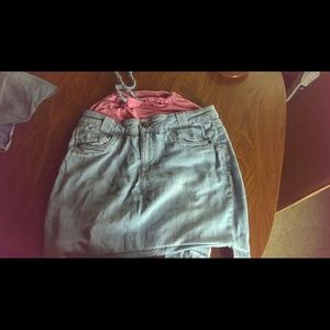 Hand made jean sinch top bookbag