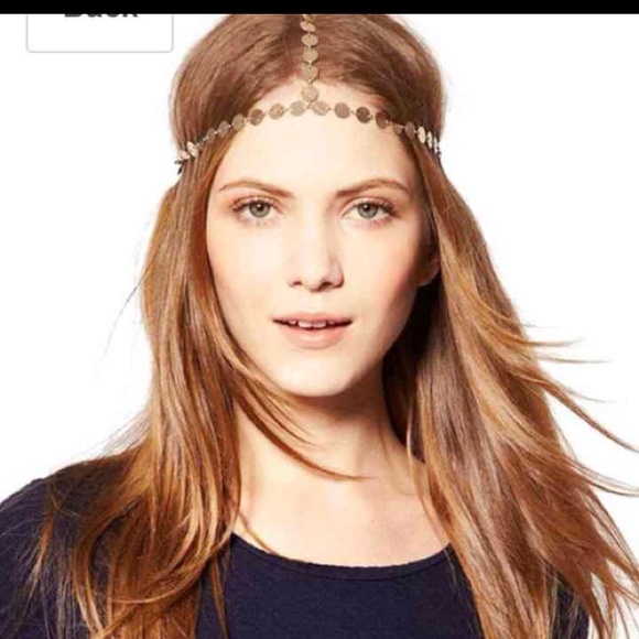 Beautiful coin head piece
