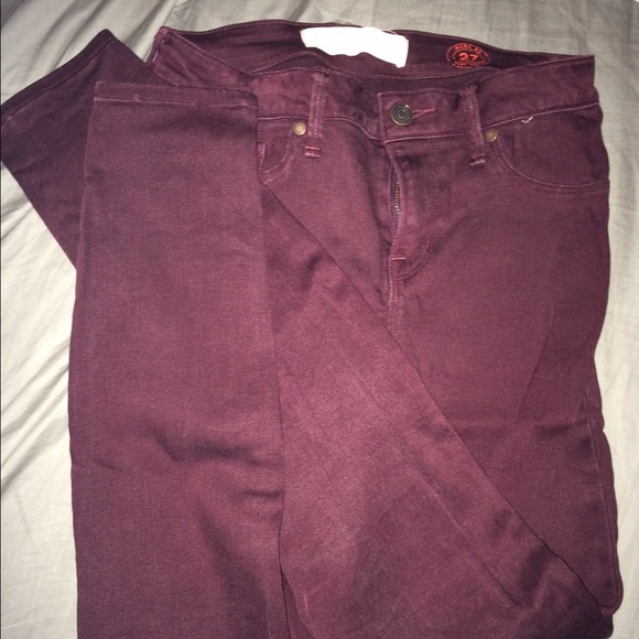 Marc by Marc Jacobs wine color jeans