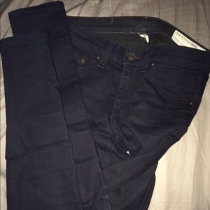 Rag & bone midnight color jeans