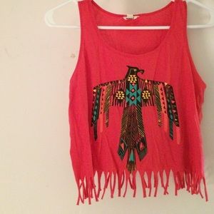 Tribal Forever 21 crop top