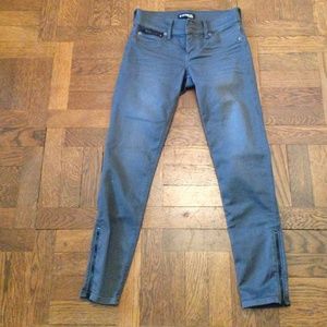 Grey Ankle Jeans