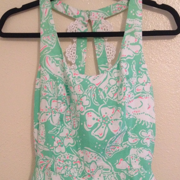 🎉Lilly Pulitzer Floral Dress - Picture 2 of 4