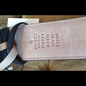 Gucci belt