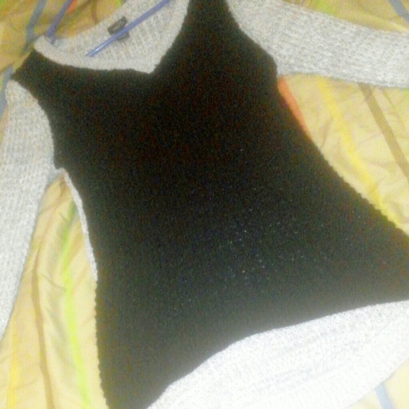 Waffle sweater