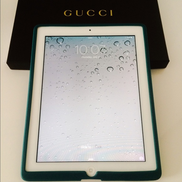 *SOLD*NIB Gucci Green Guccisima Print Silicone - Picture 2 of 4