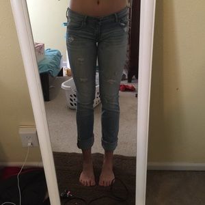Light wash Hollister jeans