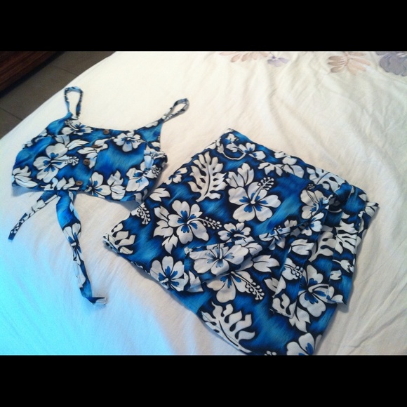 Skirt and top