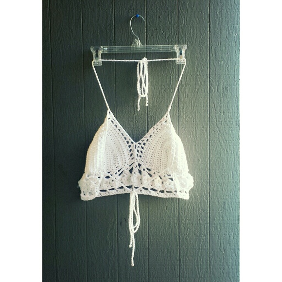 -sold-Boho crochet top - Picture 2 of 4