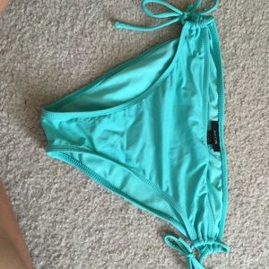 Blue/green bikini bottoms