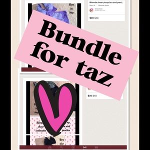 Rhonda shear pinup bra and panty set NEW in bag