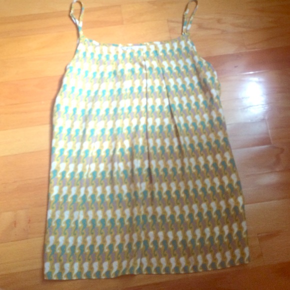 CAbi Tops - Seahorse pattern tank