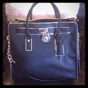 Michael Kor's Hamilton purse.