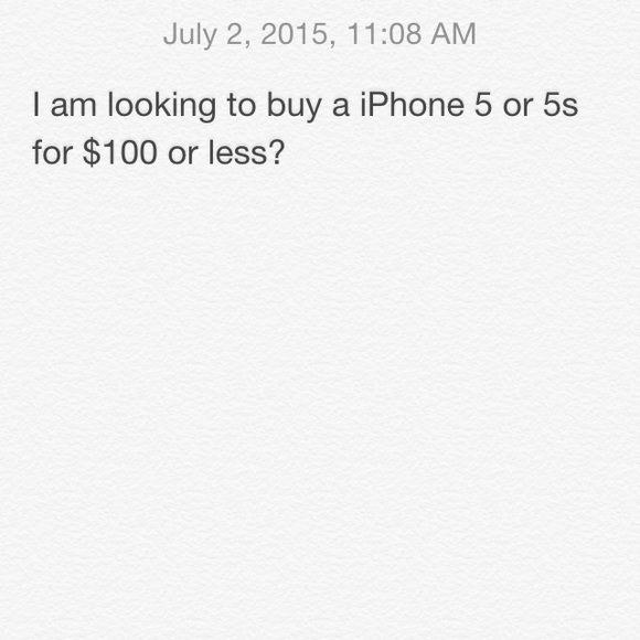 Looking for iPhone 5/5s