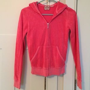 Juicy Couture hooded terry jacket