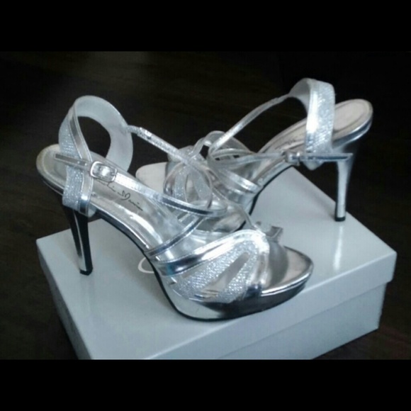 Silver heels