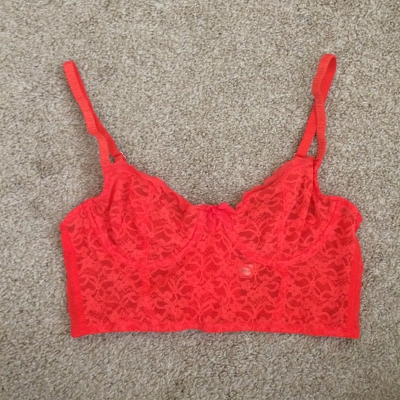 aerie Other - Aerie "bustier" lace bralette