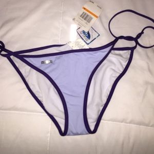 Blue purple speedo bikini bottoms
