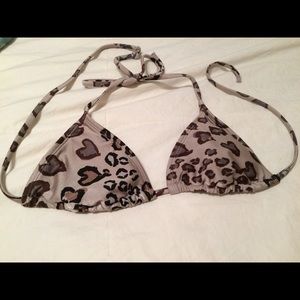 Oldnavy xs cheetah bikini top