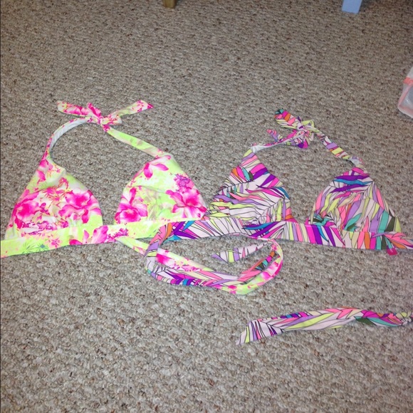 2 swimsuit tops..being sold together