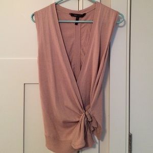 Light pink sweater wrap