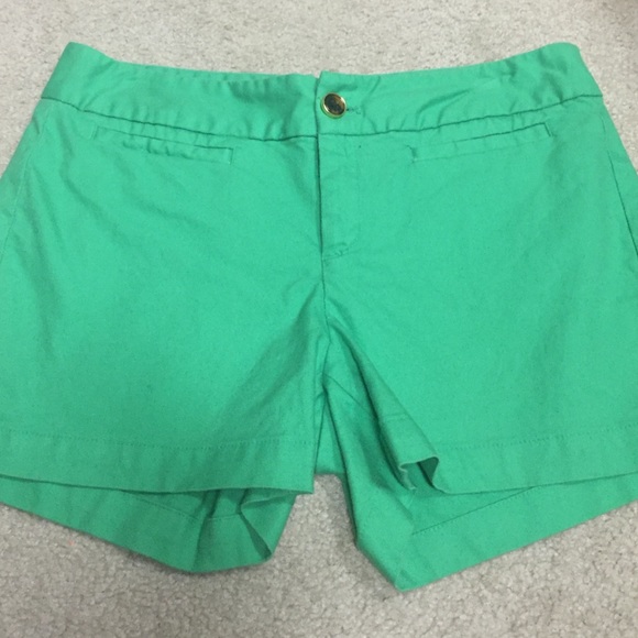 Kelly Green Banana shorts