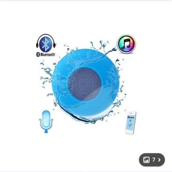 Waterproof Bluetooth speaker for the shower