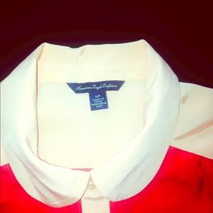 Blouse. Very professional and comfortable.