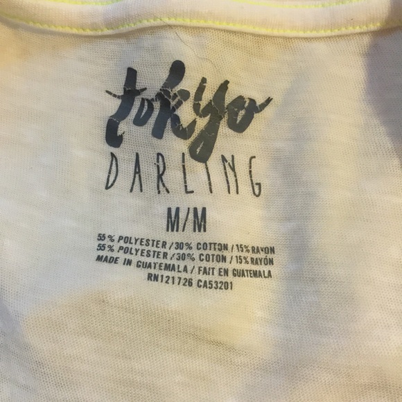 White flowing crop top - Picture 2 of 2