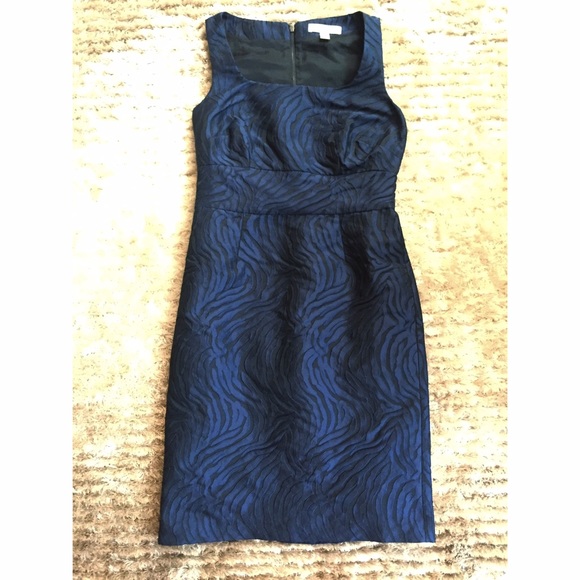 Banana Republic Embossed Sloan Sheath Dress