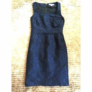Banana Republic Embossed Sloan Sheath Dress