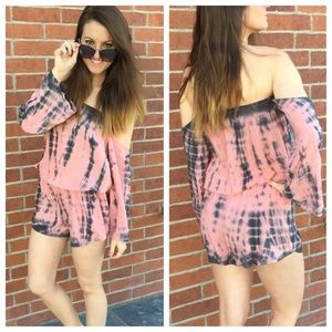 NWT Surf Gypsy tie dye Romper