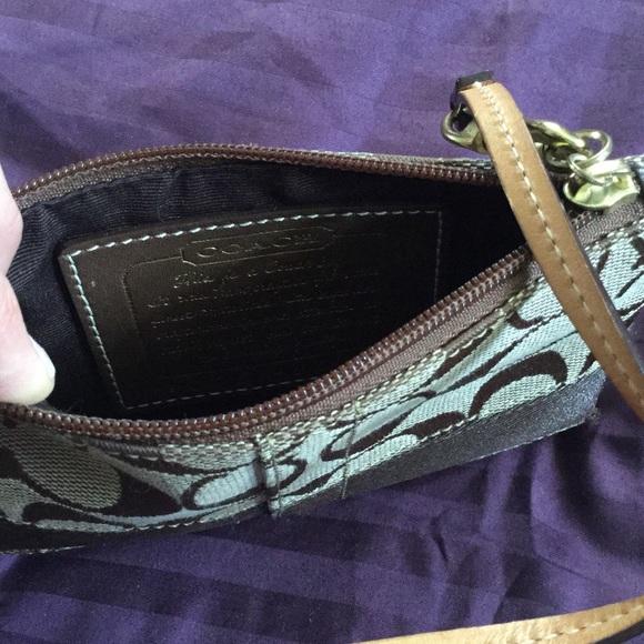 Authentic Coach Wristlet - Picture 3 of 3