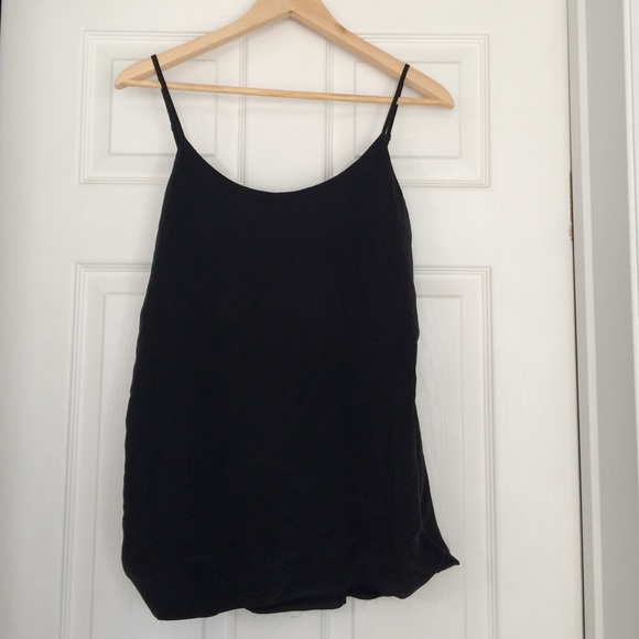 Black Silk Tank