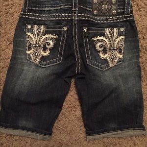 Miss Me Bermuda shorts