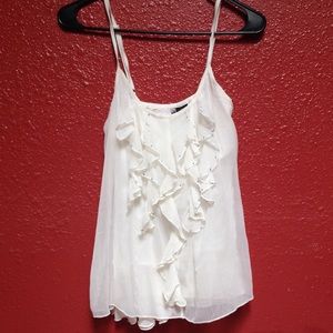 Loose ruffled blouse