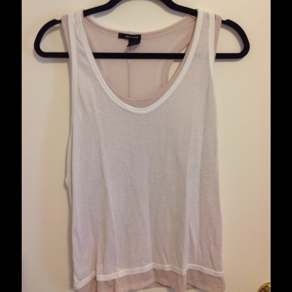 DNKY racer back layered tank