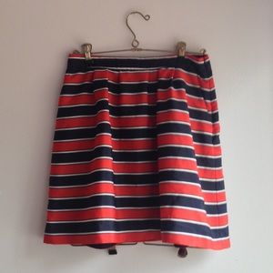 JCrew Factory Striped Skirt