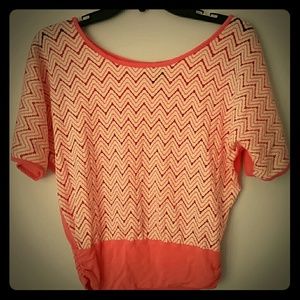 Pink/Orange Summer Blouse