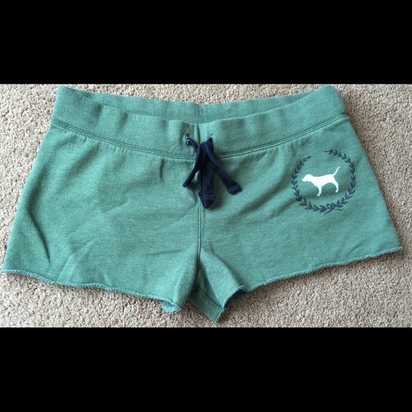 VS Pink fleece shorts (willing to trade)
