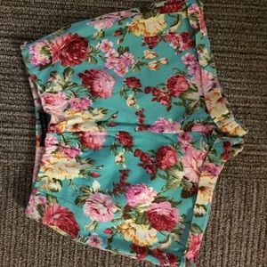 Brandy Melville Floral Shorts