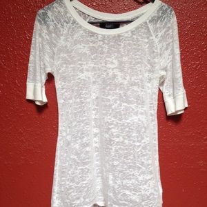 White transparent shirt