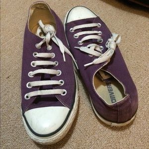 Purple Converse